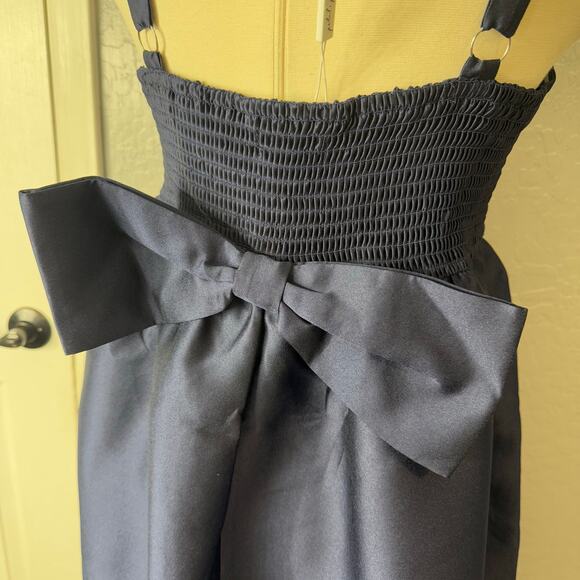 Petal and Pup Women's Isla Midi Dress, Navy Blue, L - Picture 3 of 7